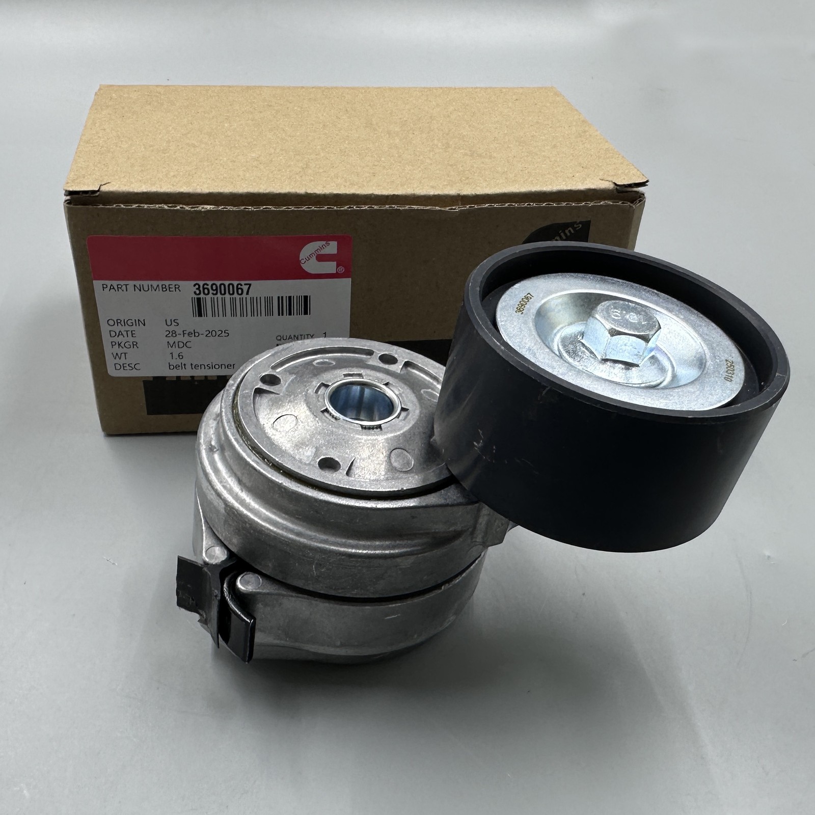 Belt Tensioner Pulley Fits For Cummins ISX ISX15 Engine 2891940 3104149 3690067