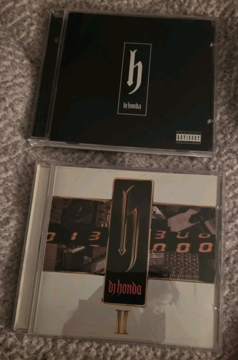 Lot Of 2-DJ HONDA CDs-HII & SELF TITLED 1995 & 1998 LN