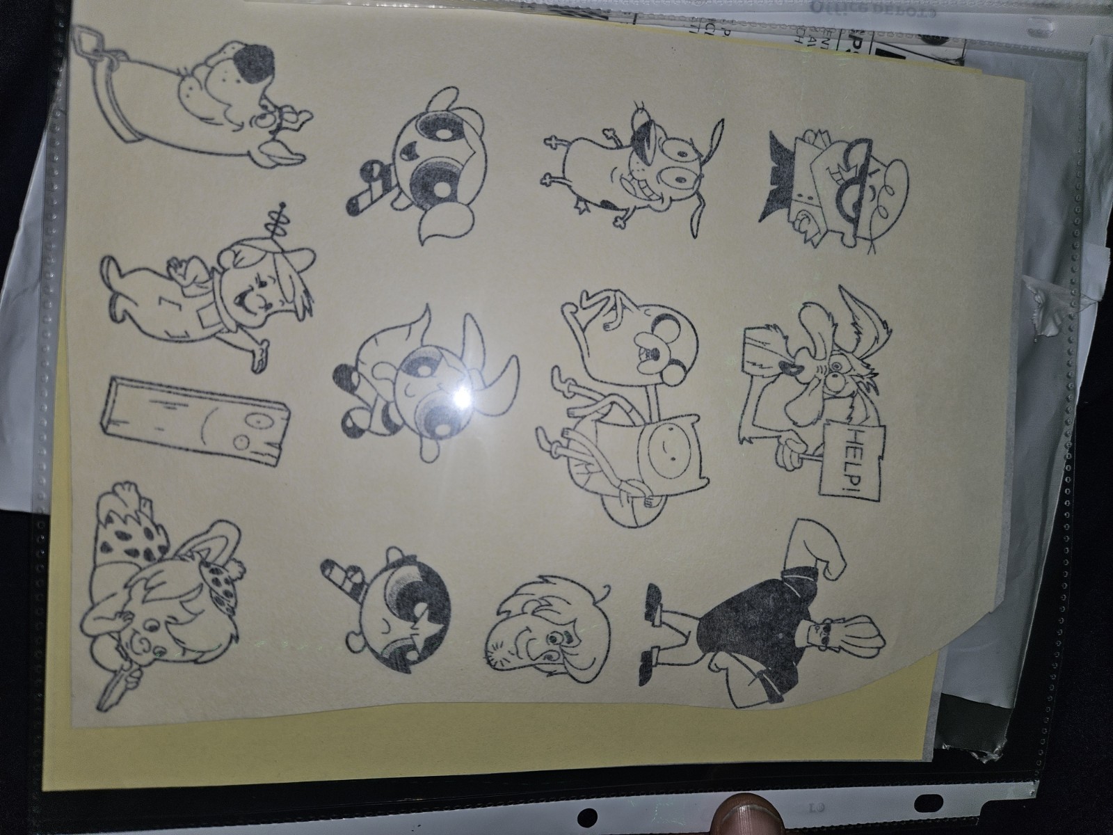 Pre Printed professional tattoo stencils Pre Printed professional tattoo stencils