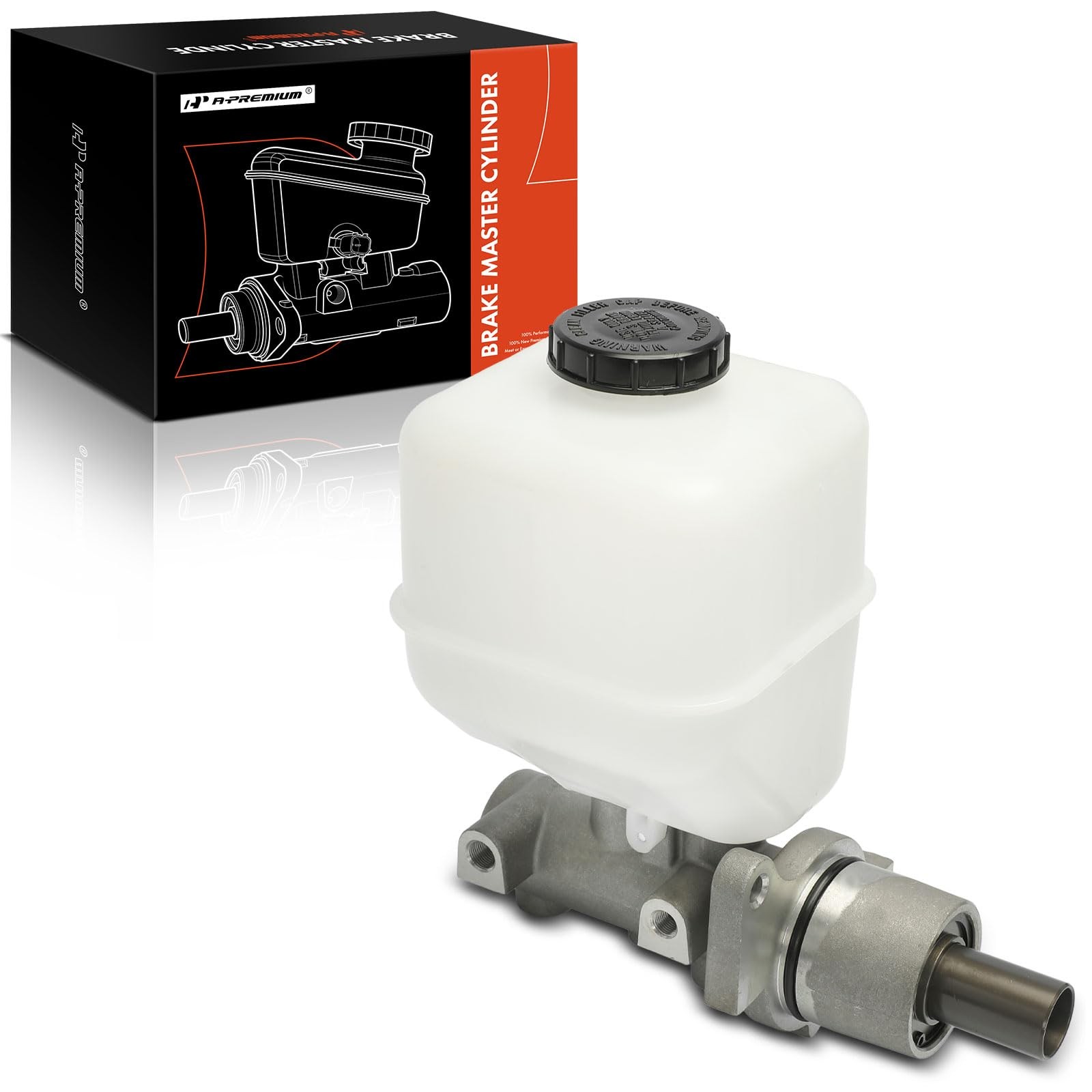 A-Premium Brake Master Cylinder with Reservoir and Sensor