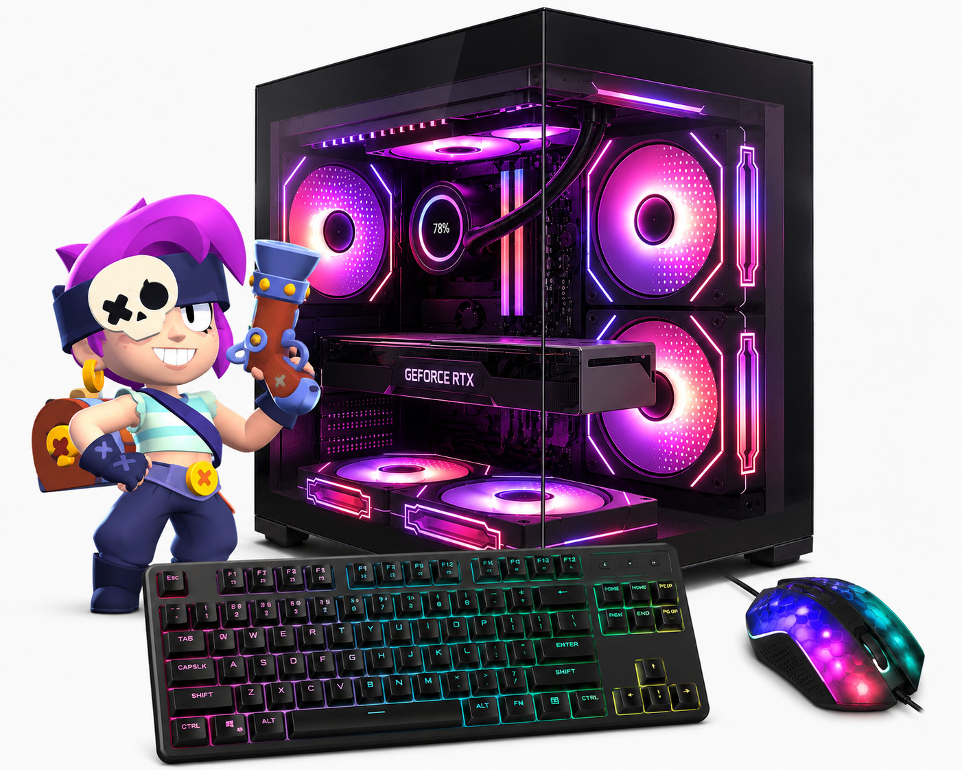 iBuyPower Gaming PC AMD Ryzen5 2400GE 32GB RAM 1TB SSD Vega 11 Win11 Office Wifi
