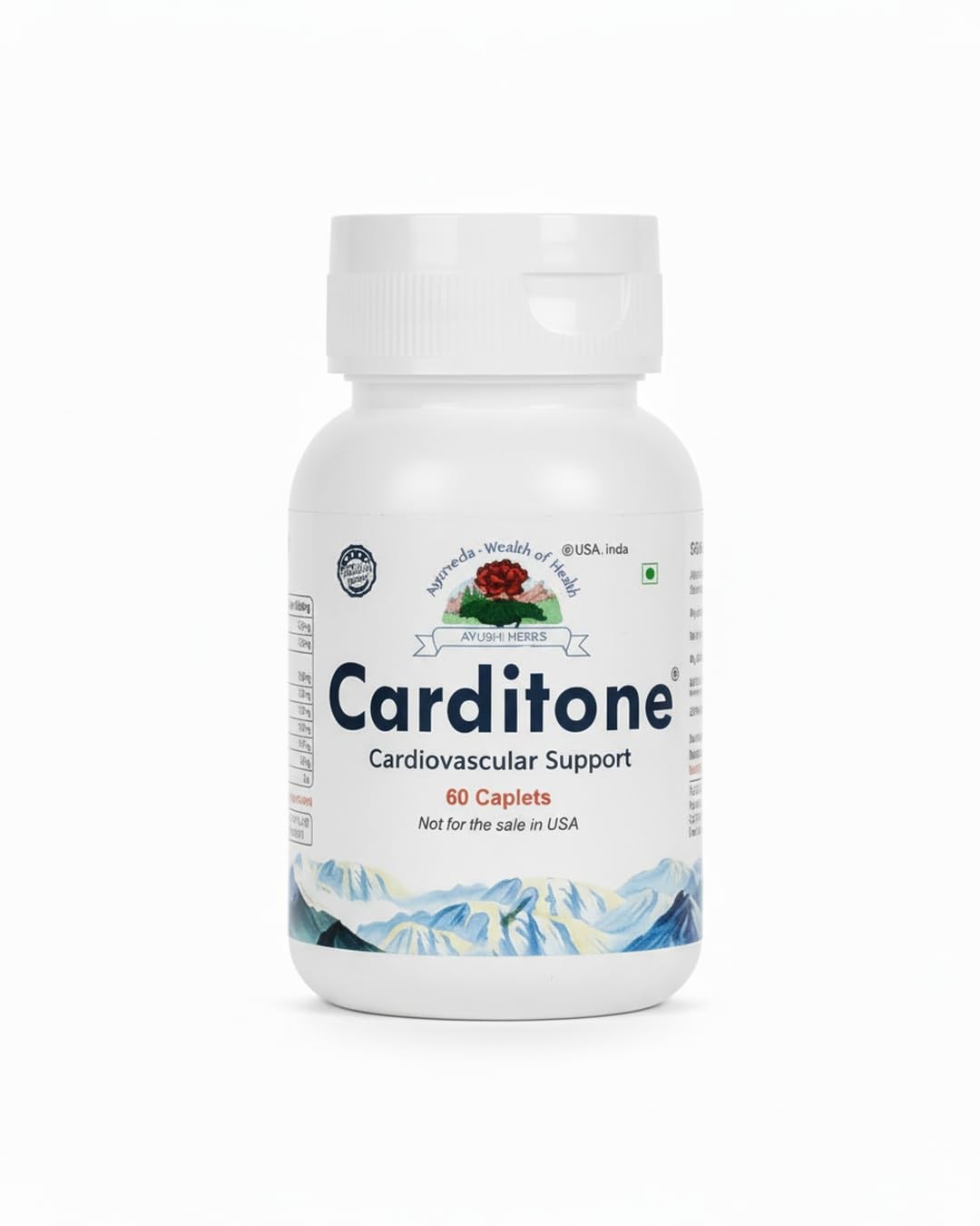 Carditone Ayush Herbs 60 caplet for Cardiovascular & Hypertension Support*