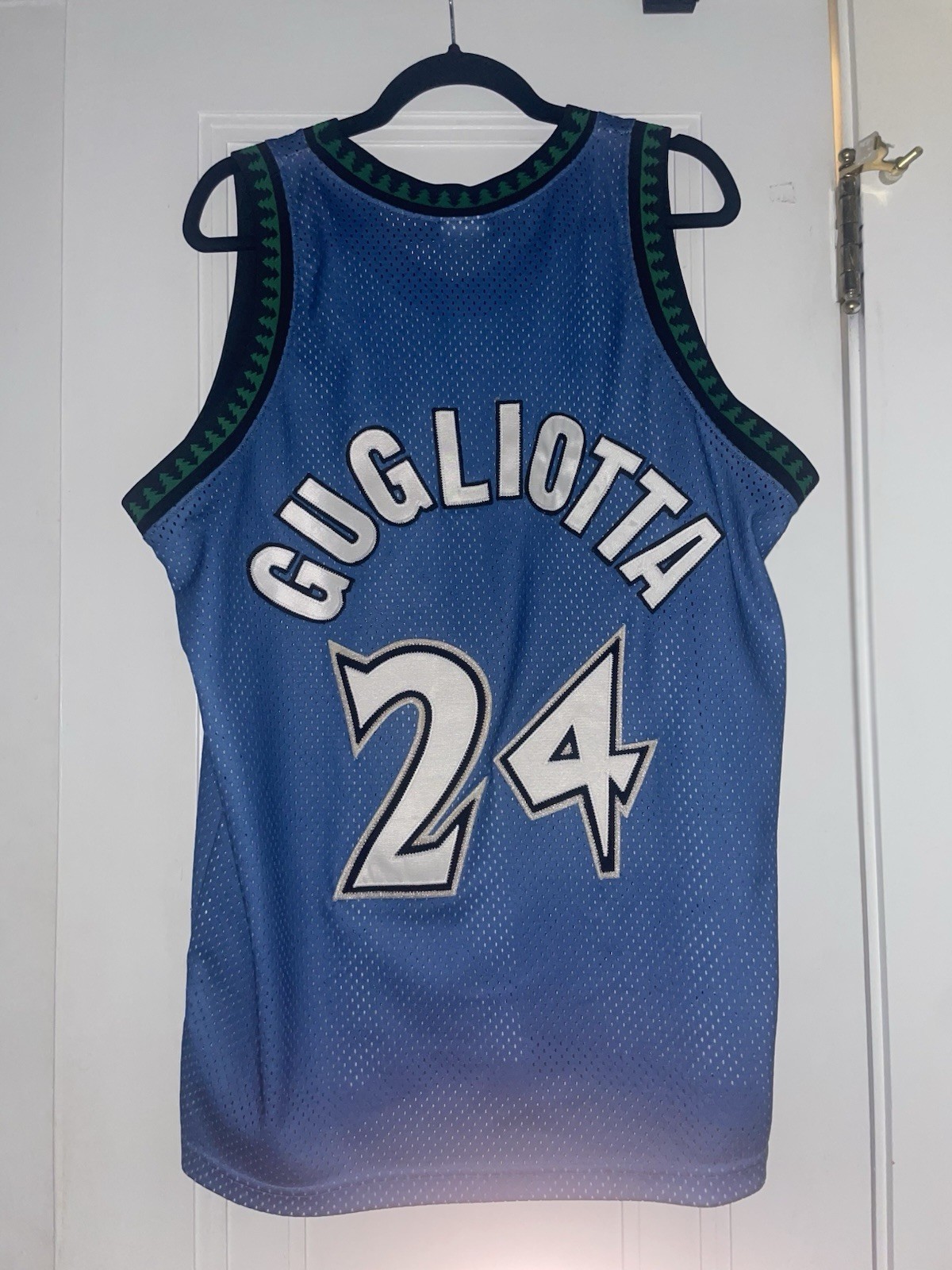 Tom Gugliotta Minnesota Timberwolves Authentic Starter Jersey Size 46 Tom Gugliotta Minnesota Timberwolves Authentic Starter Jersey Size 46