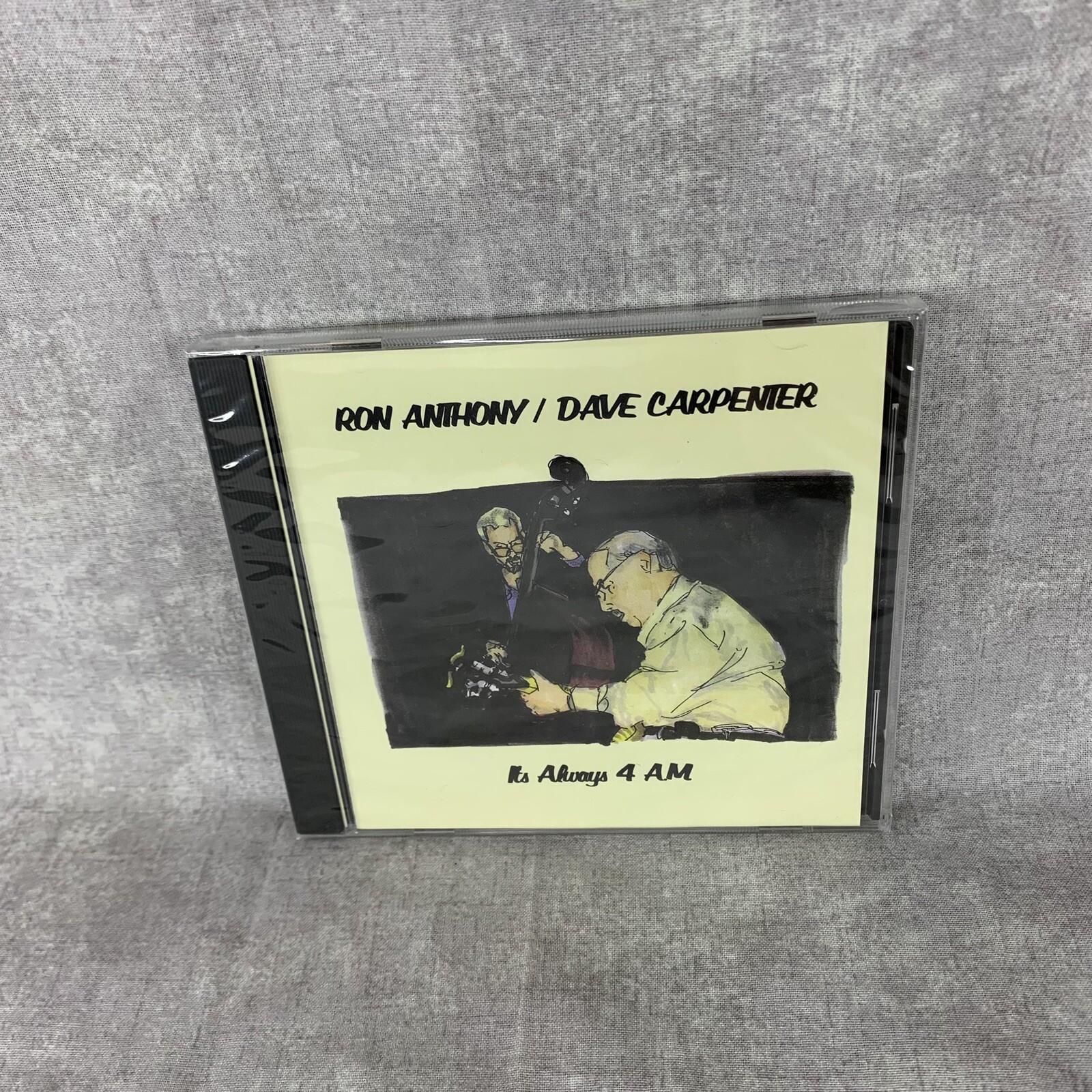 RARE Brand New Ron Anthony - And Dave Carpenter - Its Always 4 A.M. Unopened CD RARE Brand New Ron Anthony - And Dave Carpenter - Its Always 4 A.M. Unopened CD