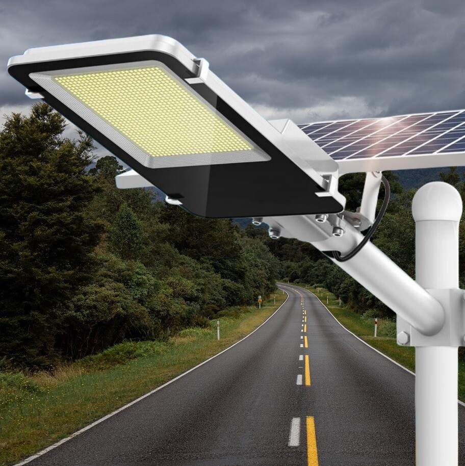 2025 Commercial Solar Street Lights Outdoor Dusk to Dawn Outside Solar Lights