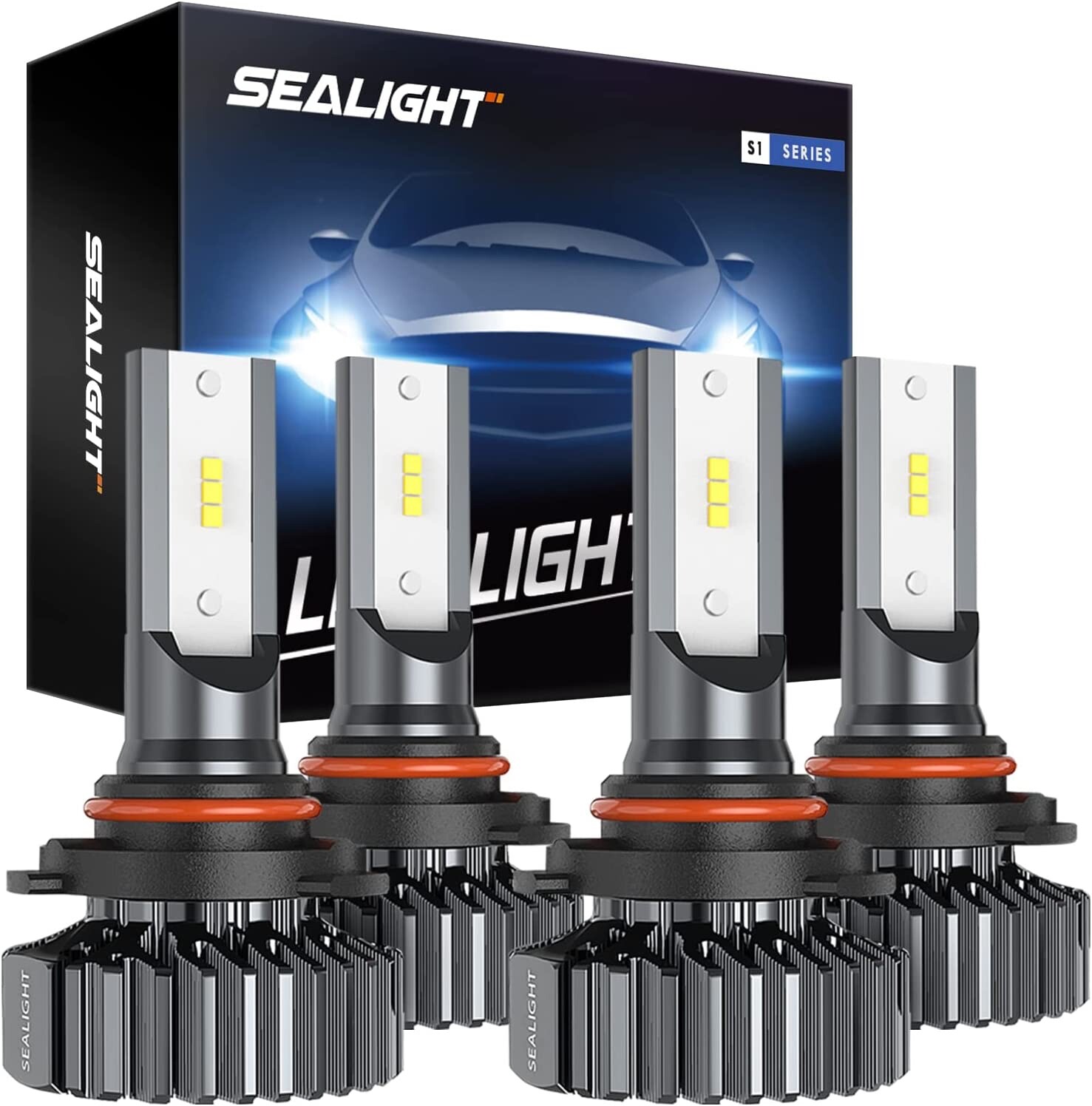 S1 9005/HB3 9006/HB4 LED Bulbs Combo Super Bright Cool White Plug n Play 4 Pack S1 9005/HB3 9006/HB4 LED Bulbs Combo Super Bright Cool White Plug n Play 4 Pack