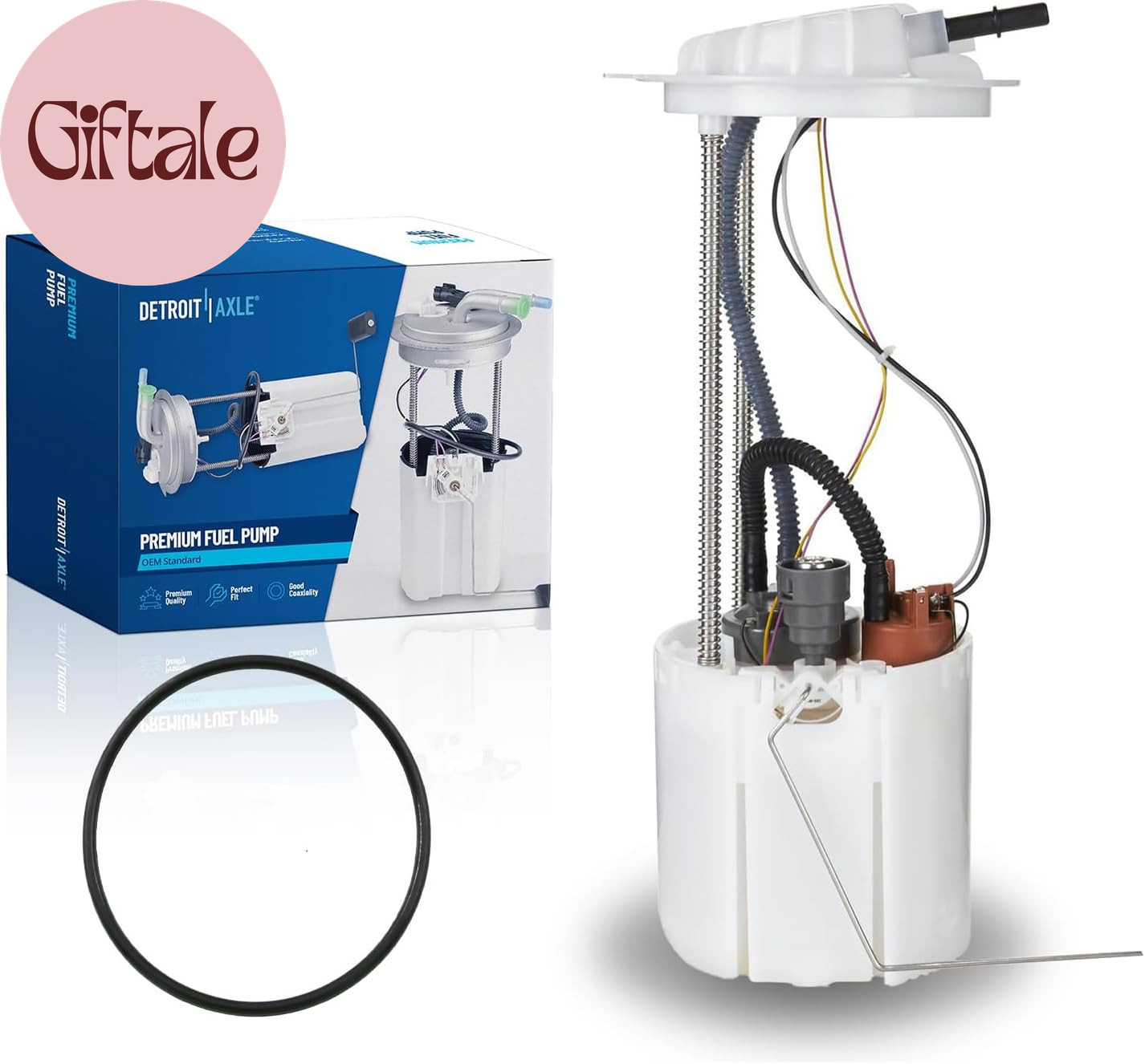 Detroit Axle - 5.7L Fuel Pump Module Assembly for 2015 2016 2017 Ram 1500, Elect