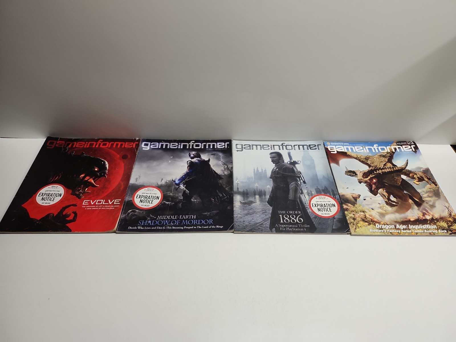 Lot Of 10 Game Informer Magazine Video Game Issues From 2013 & 2014 Marvel 