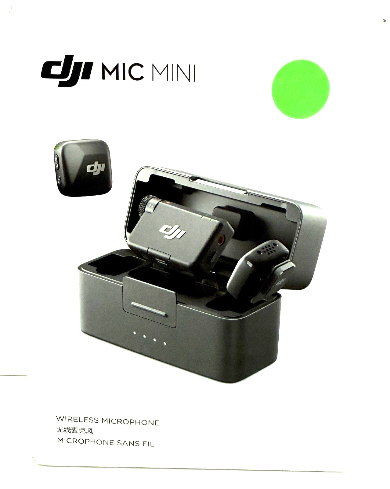 DJI Mic Mini  Wireless Omnidirectional Microphone System