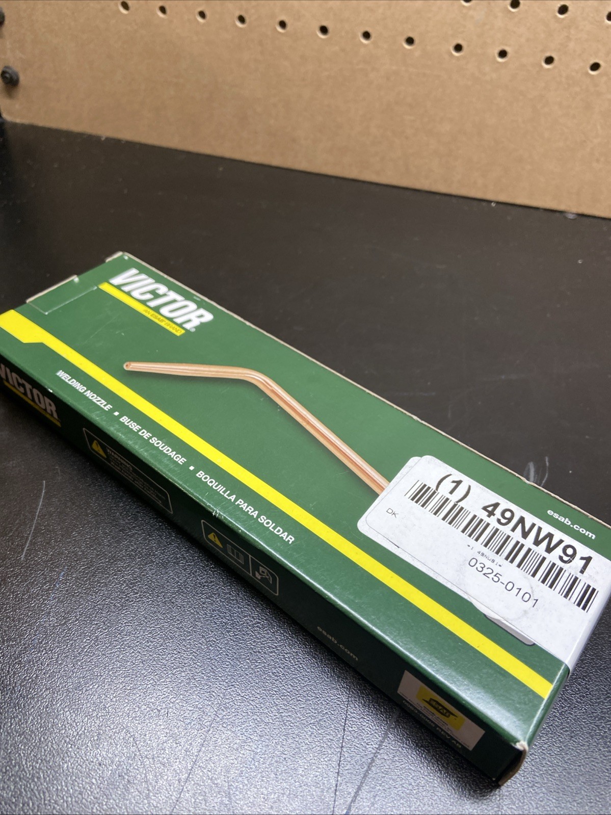 Victor 0325-0101 Welding Nozzle 49NW91 Copper Torch Tip ESAB Genuine OEM