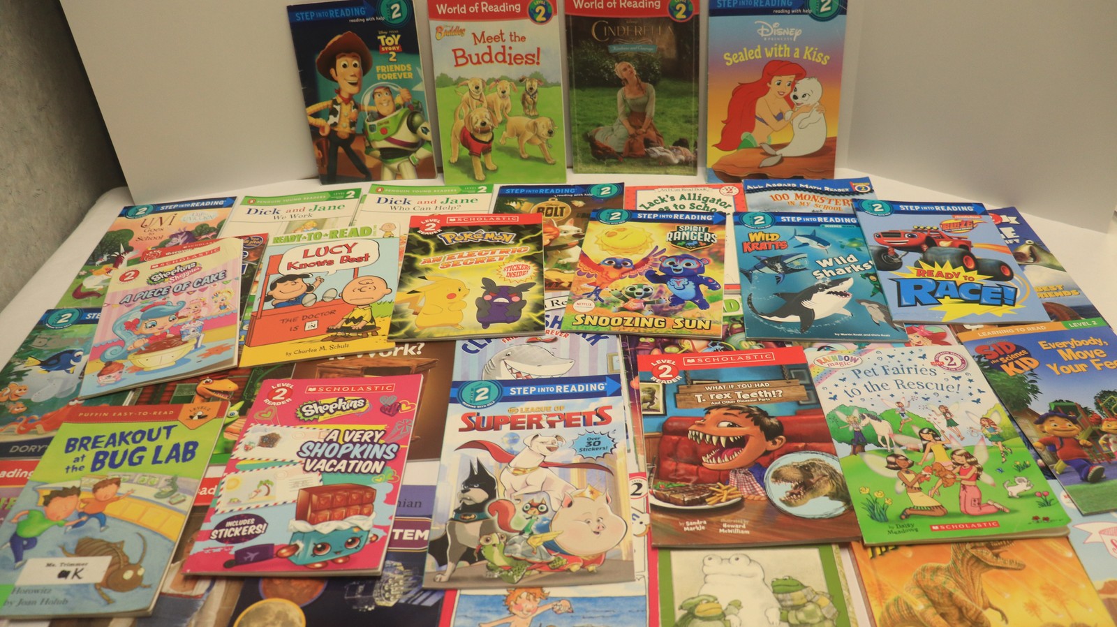 Lot of 25 Level 2 Readers Step Into Reading I Can Read Learn to Read RANDOM MIX