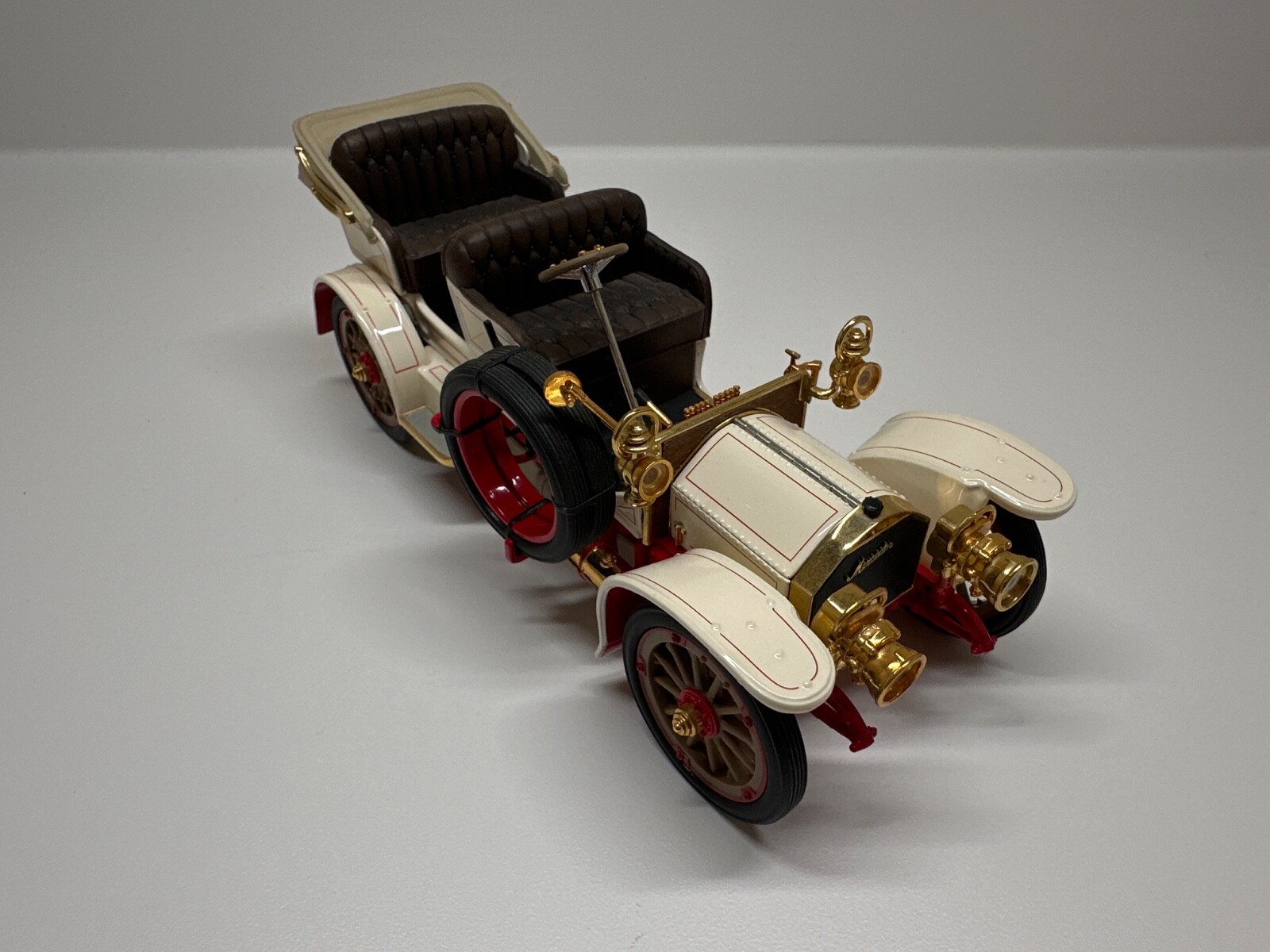 Franklin Mint 1904 Mercedes Simplex DieCast White