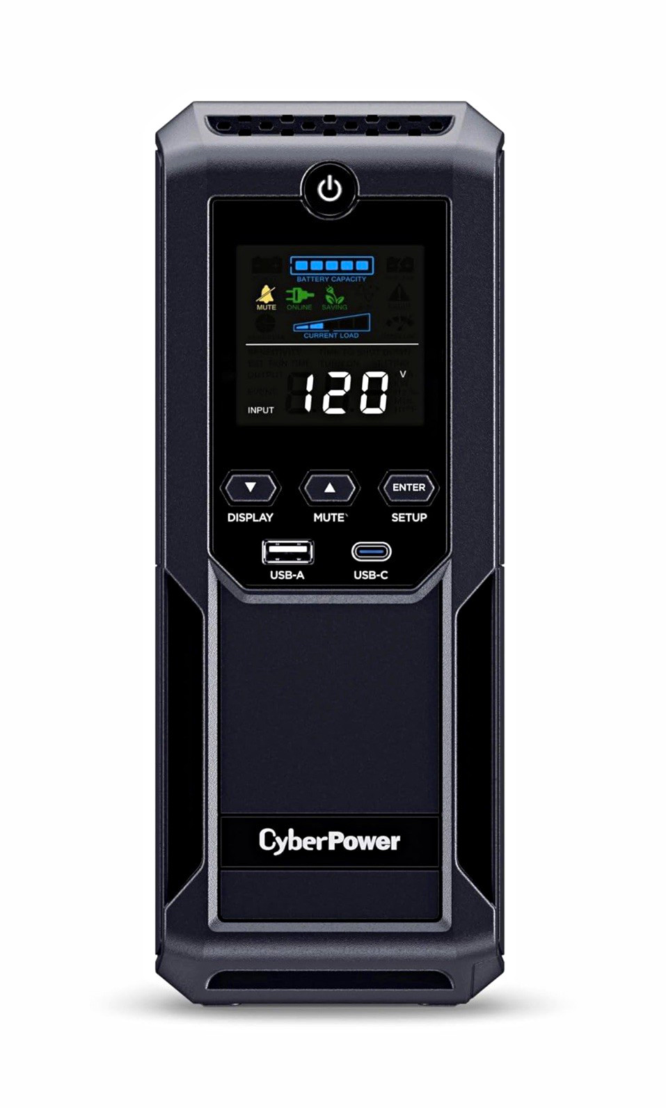 CyberPower CP1500AVRLCD3 UPS 1500VA 900W AVR LCD 12 Outlets USB-A/C CyberPower CP1500AVRLCD3 UPS 1500VA 900W AVR LCD 12 Outlets USB-A/C
