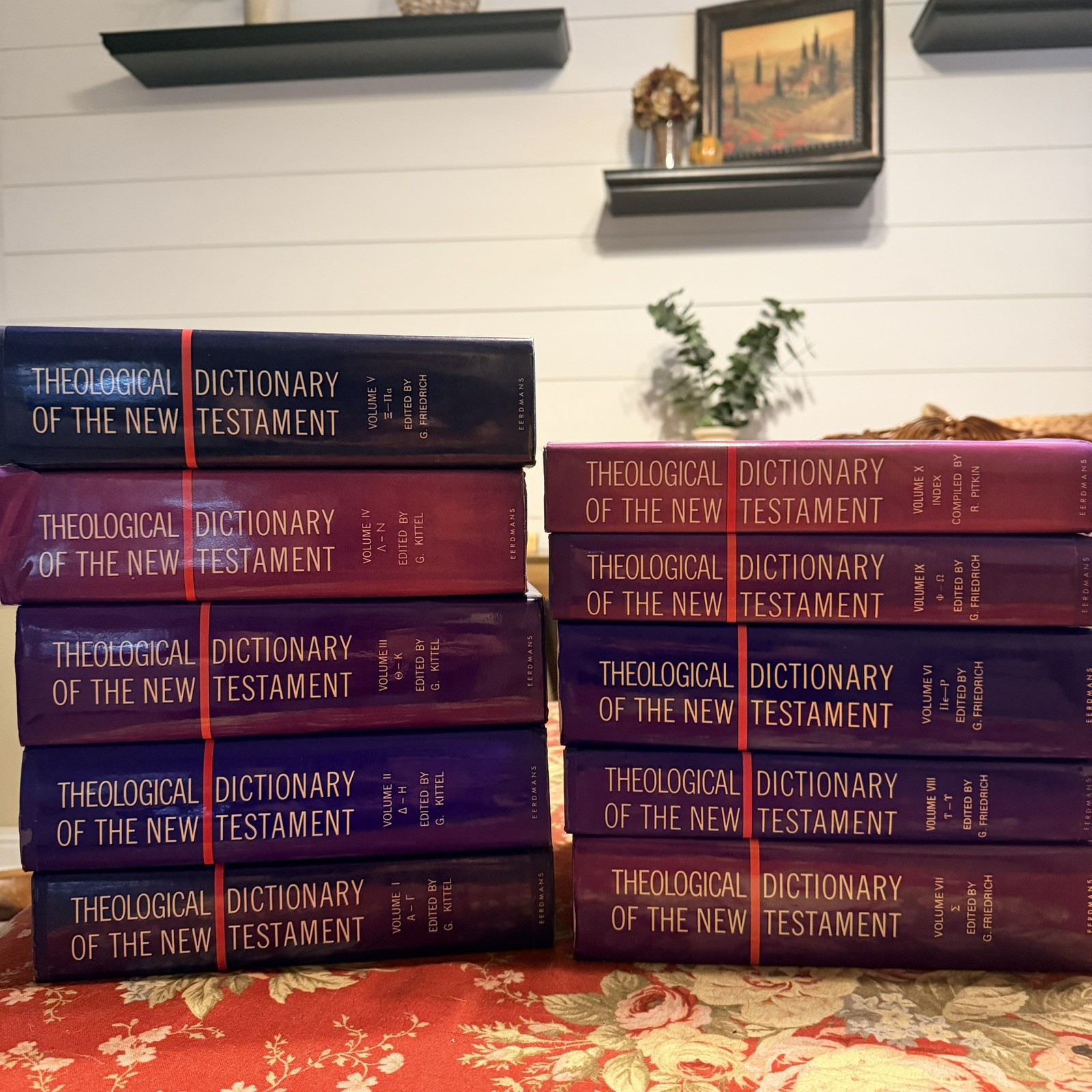 Eerdmans Theological Dictionary of the New Testament 10 Volume books