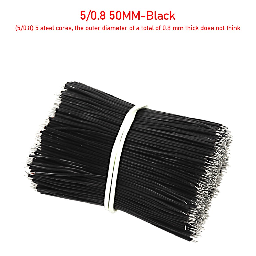 22/24AWG Dual Tinned 5-30cm PCB Jumper Wire Soldering Breadboard Electroni Cable