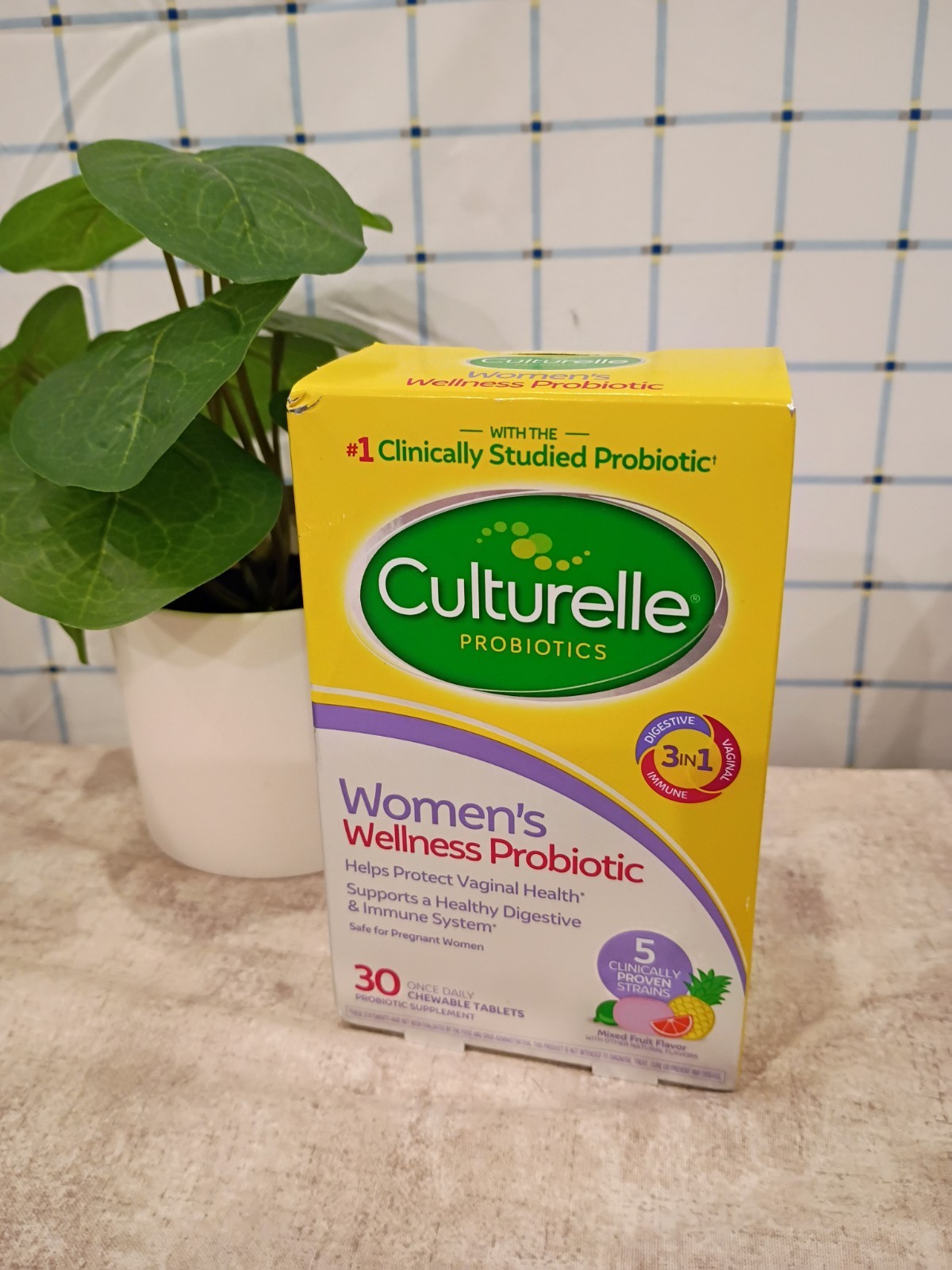 Culturelle Women’s Wellness,  Probiotics for Women - 30 TABLETS EXP 09/26