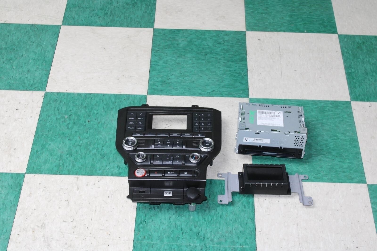 15-16 Mustang Radio Stereo Panel Climate Screen Start Button OEM OE Factory WTY