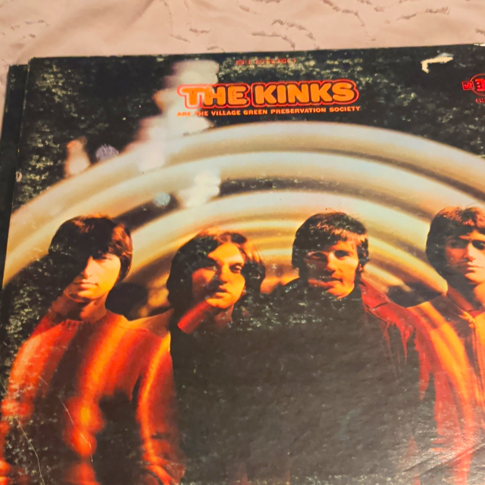 The Kinks Are The Village Green Preservation Society LP 1969 US 1st Press W7 VG