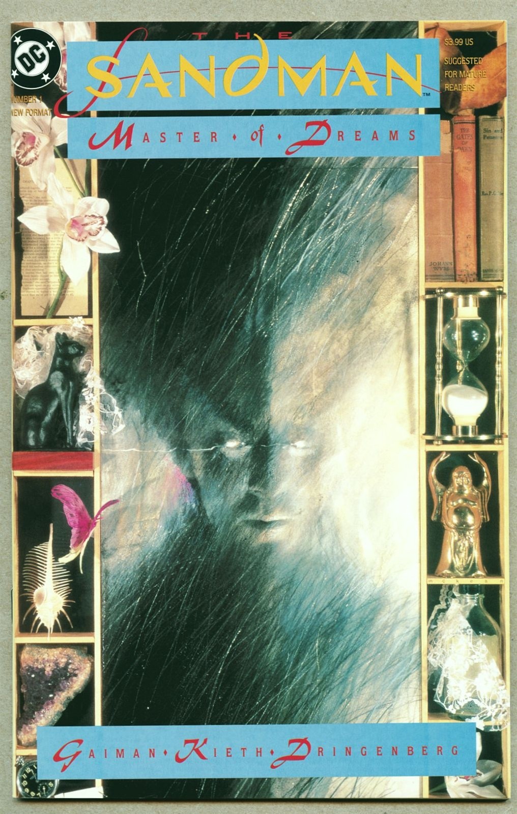 Sandman #1-1989 nm 9.4 Neil Gaiman / Giant Size Sam Kieth Dave McKean