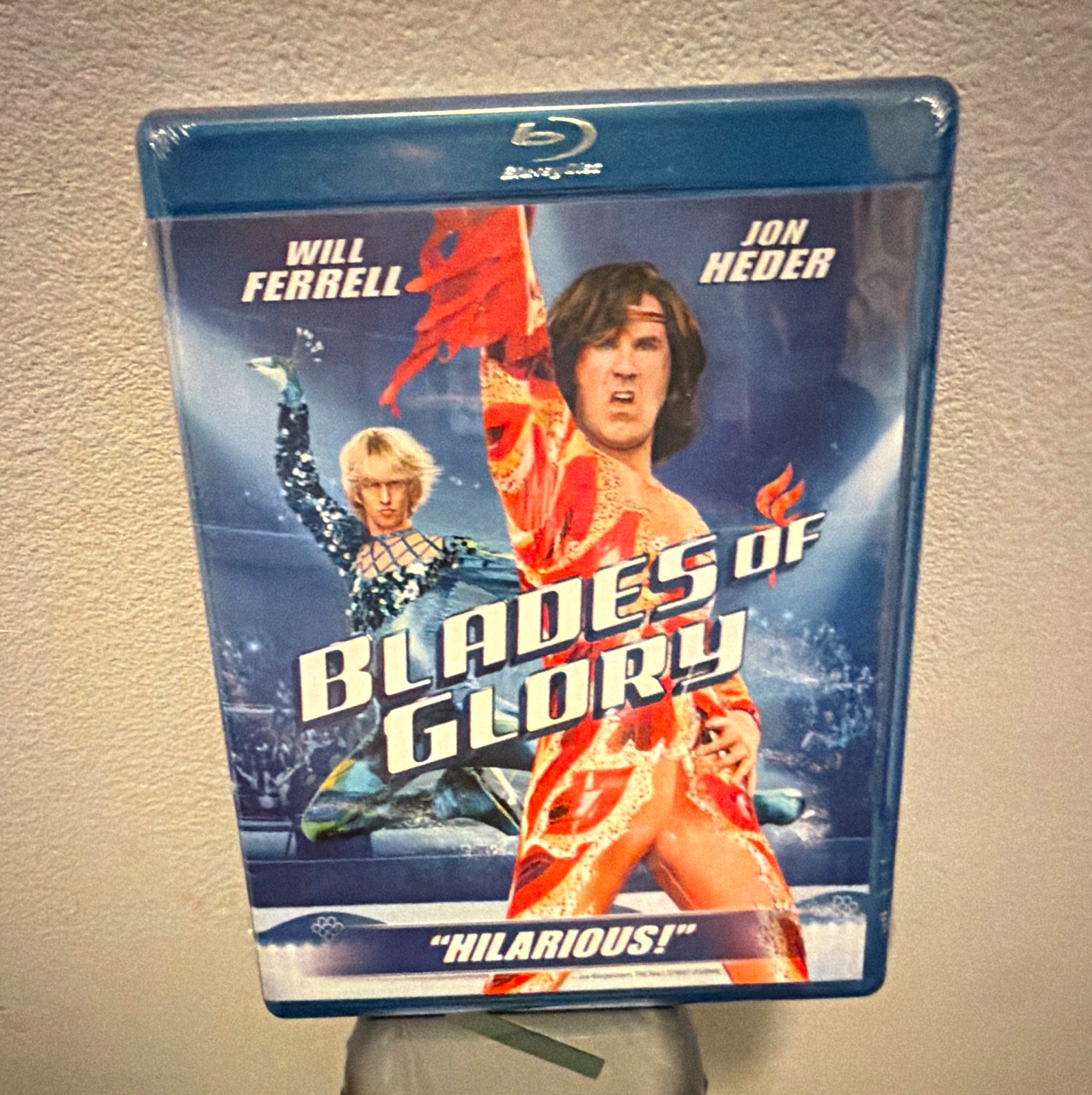 Blades of Glory Blu-ray Disc Movie Blu-ray Case Will Ferrell Jon Heder Blades of Glory Blu-ray Disc Movie Blu-ray Case Will Ferrell Jon Heder
