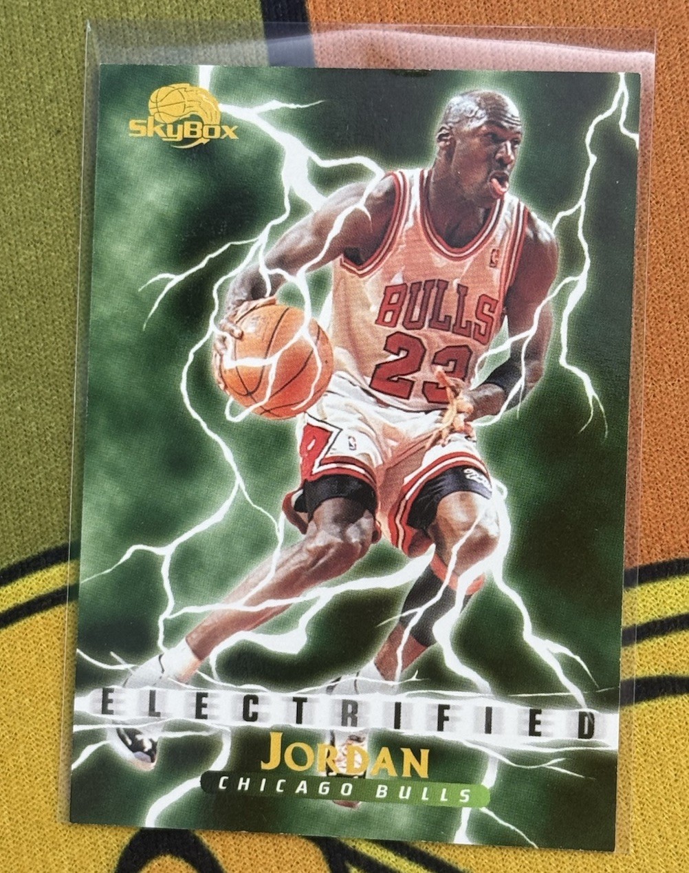 1995-96 Skybox Premium - Electrified Michael Jordan #278 See Pictures 1995-96 Skybox Premium - Electrified Michael Jordan #278 See Pictures