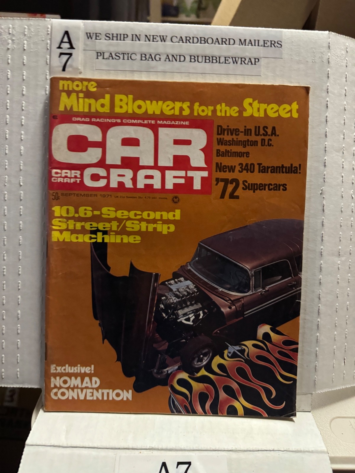 Vintage Car Craft Magazine September 1971