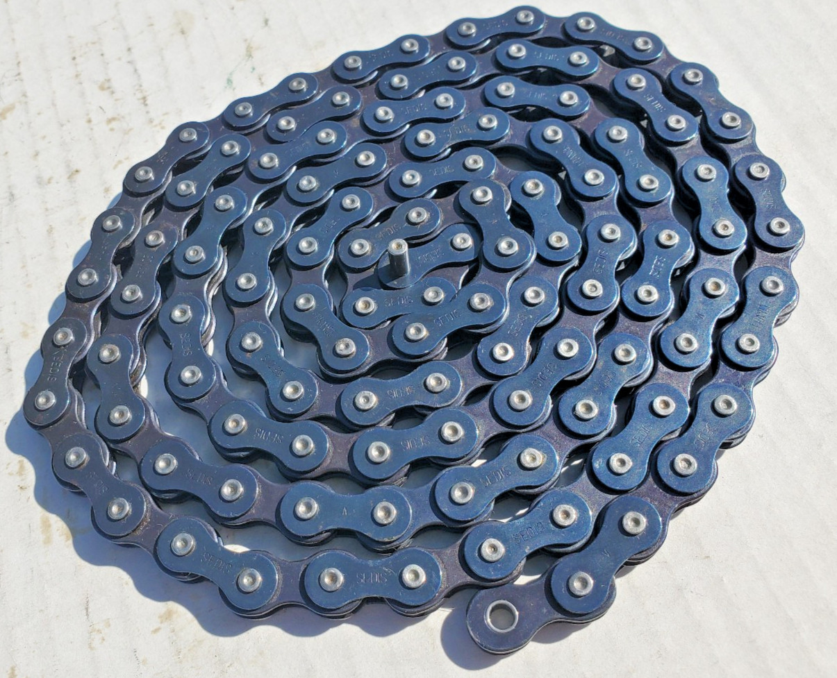 NOS Schwinn SEDIS Stingray Krate Fastback Bicycle Chain 5 spd Vtg 60's Gun Blue