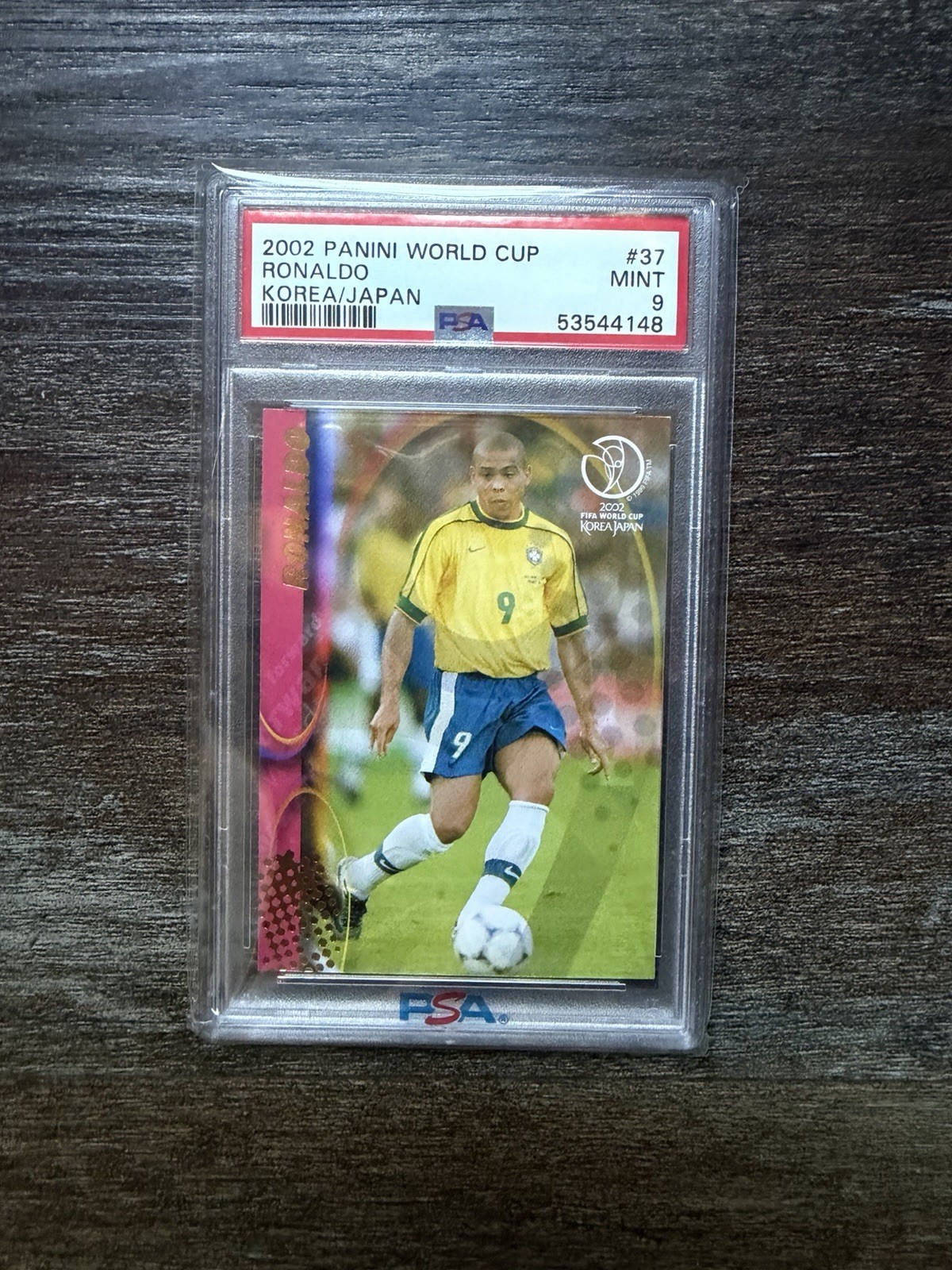 2002 Panini World Cup - Ronaldo #37 2002 Panini World Cup - Ronaldo #37