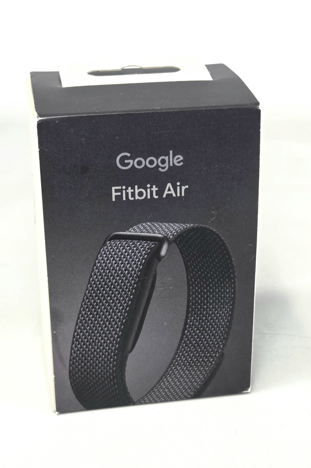 Google Fitbit Air Heart Rate Bluetooth Tracker Black Obsidian Loop NEW/OPEN BOX