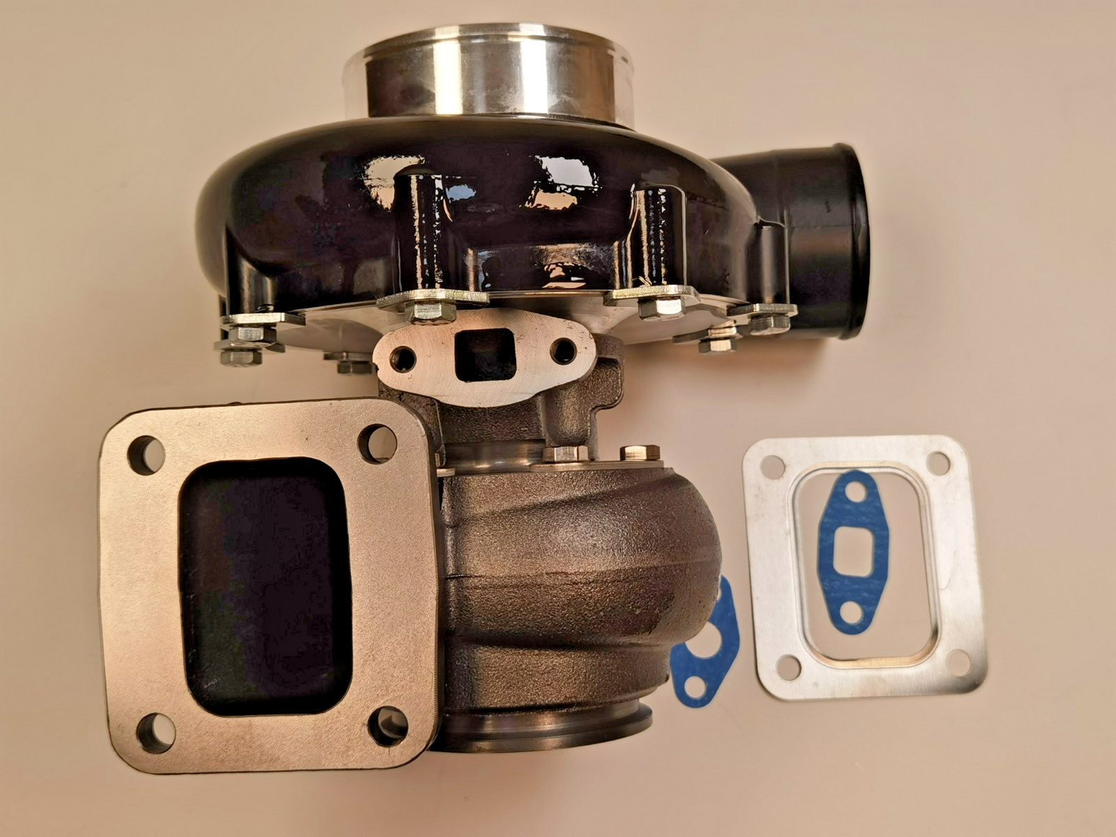 Journal bearing billet Turbo T4 V-band T78 A/R .96  turbine .75 Compressor 7875C