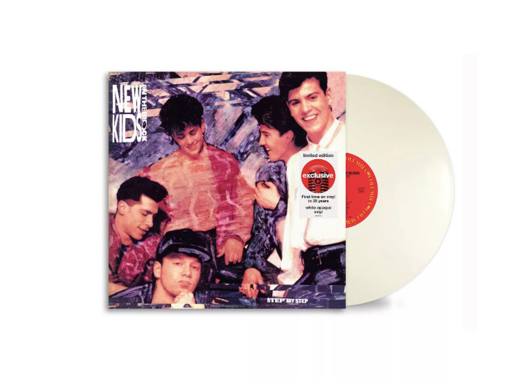 New Kids on The Block - Step by Step (Exclusive, White Opaque Vinyl LP) NEW 