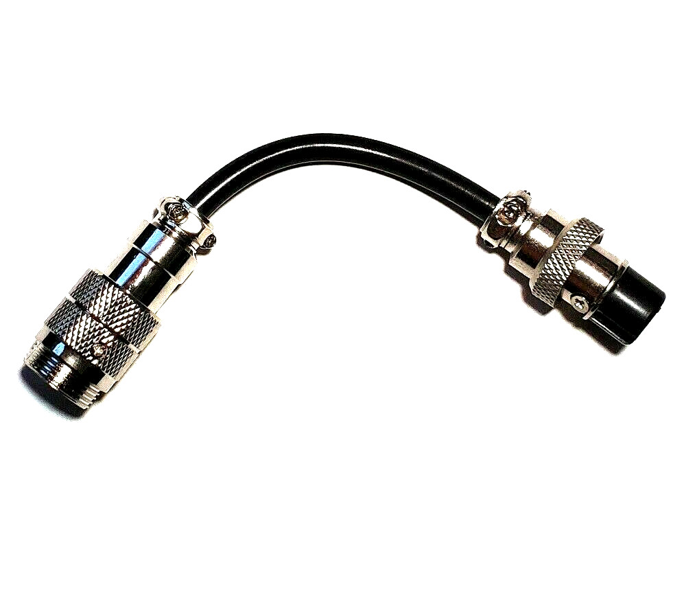 8-Pin KENWOOD MIC to 4-Pin KENWOOD Radio Adapter HS-48A