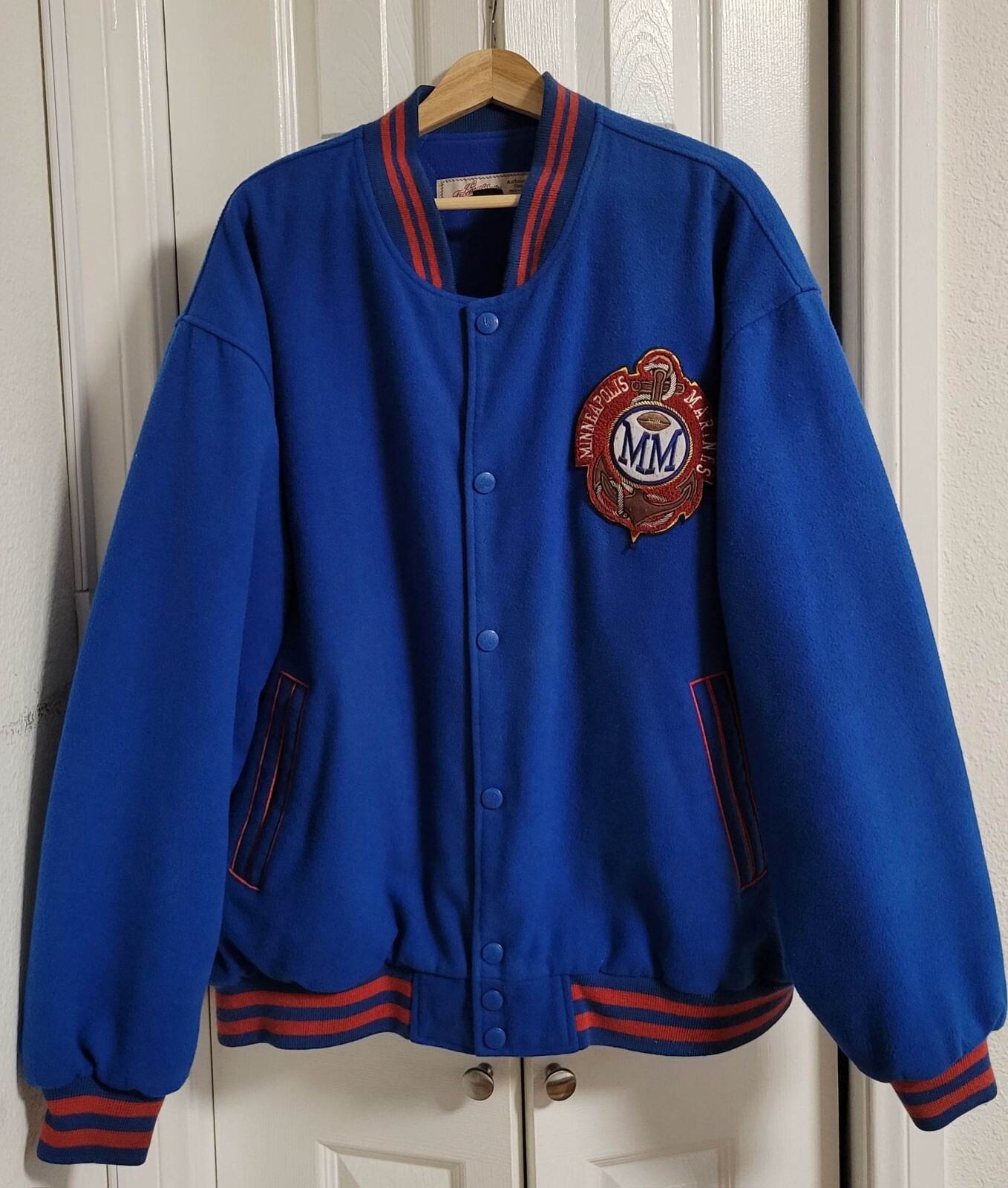 Gridiron Vintage Collectible Series APFL  Minneapolis Marines varsity style jack