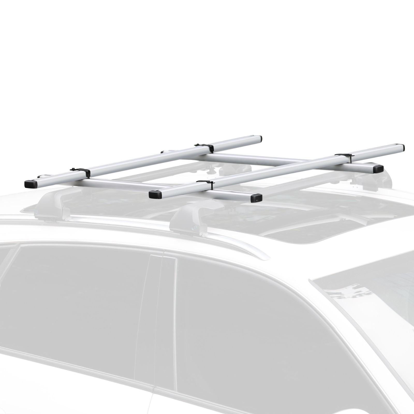 TOOENJOY Roof Rack Adapter Kit for Non-extending Fixed Crossbar, 198LBS Capacity TOOENJOY Roof Rack Adapter Kit for Non-extending Fixed Crossbar, 198LBS Capacity