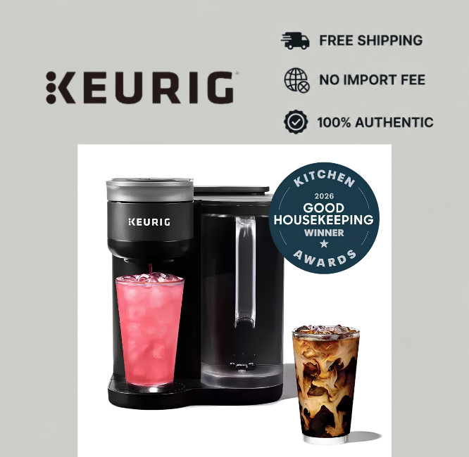SALE Authentic Keurig K-Brew + Chill Coffee Maker Iced Hot NO IMPORT FEE