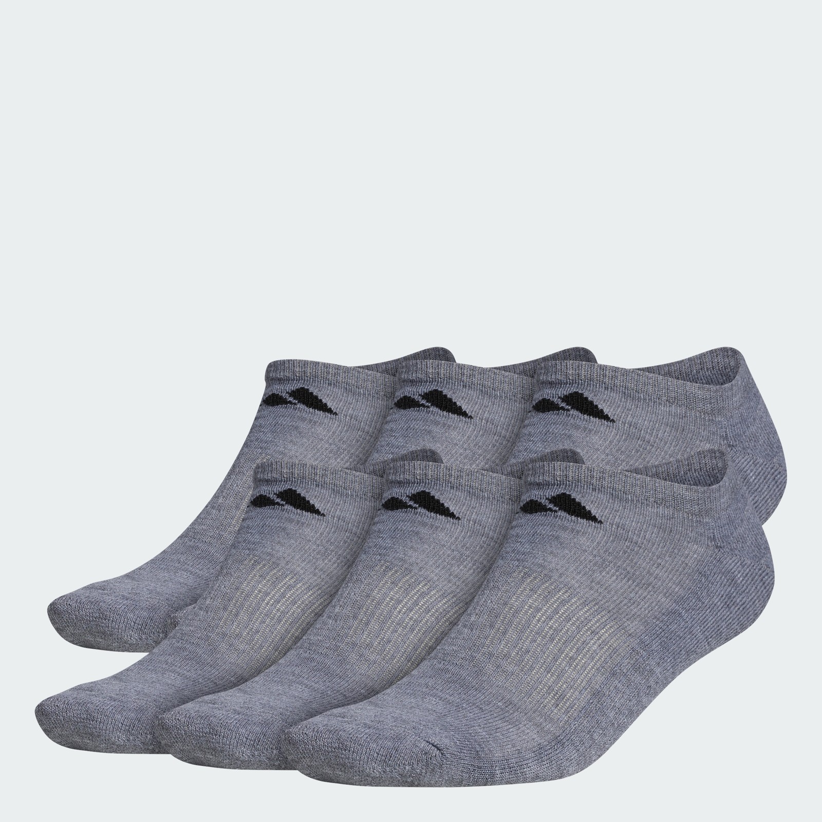 adidas men Men\'s Athletic Cushioned 6-Pack No Show Socks