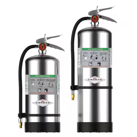 Amerex C260 Fire Extinguisher, 6 L Capacity, Class K , Ul Rating2a:K , Amerex C260 Fire Extinguisher, 6 L Capacity, Class K , Ul Rating2a:K ,