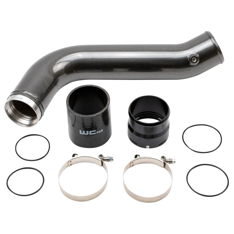 Wehrli For 20-24 Chevrolet Duramax L5P Passenger Side 3.5in Intercooler Pipe