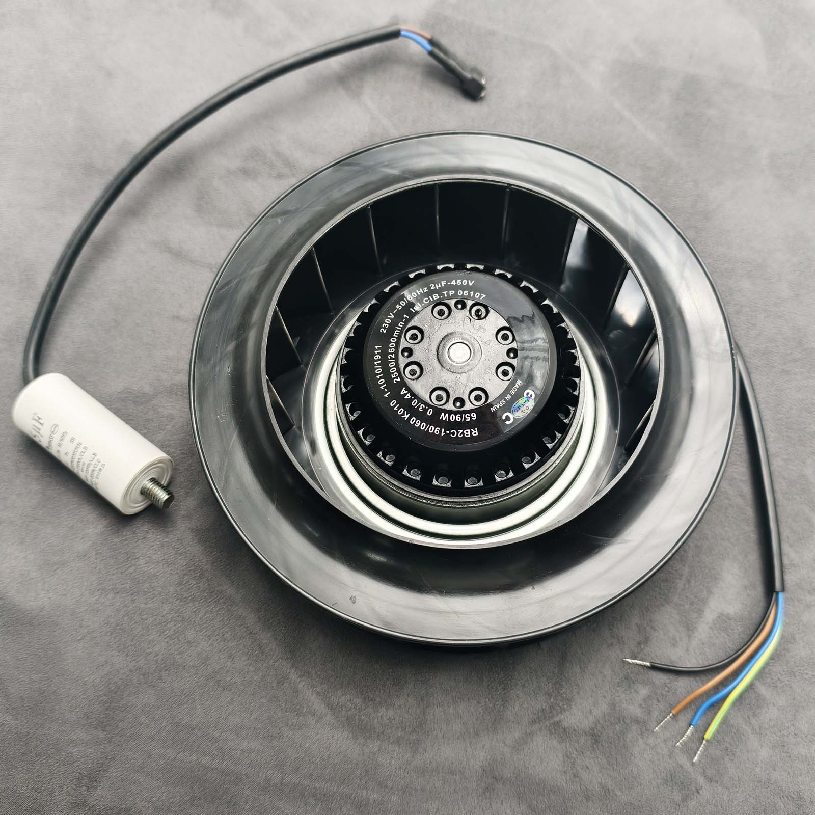 1pcs New Fan for EMC RB2C-190/060 K010 1-1010 230V 65/90W