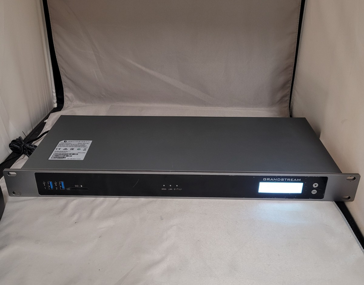 Grandstream 1 Port E1/T1 GXW4501 Digital VoIP Gateway POWER ON,AS-IS