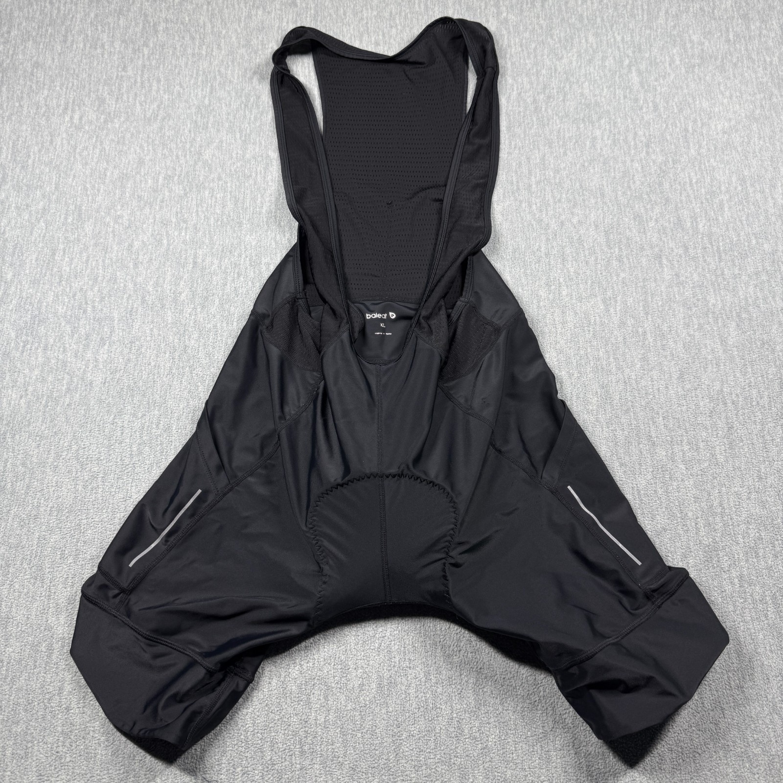 Baleaf Cycling Bib Shorts Mens XL Black Padded Road Bike Bicycle Chamois Stretch