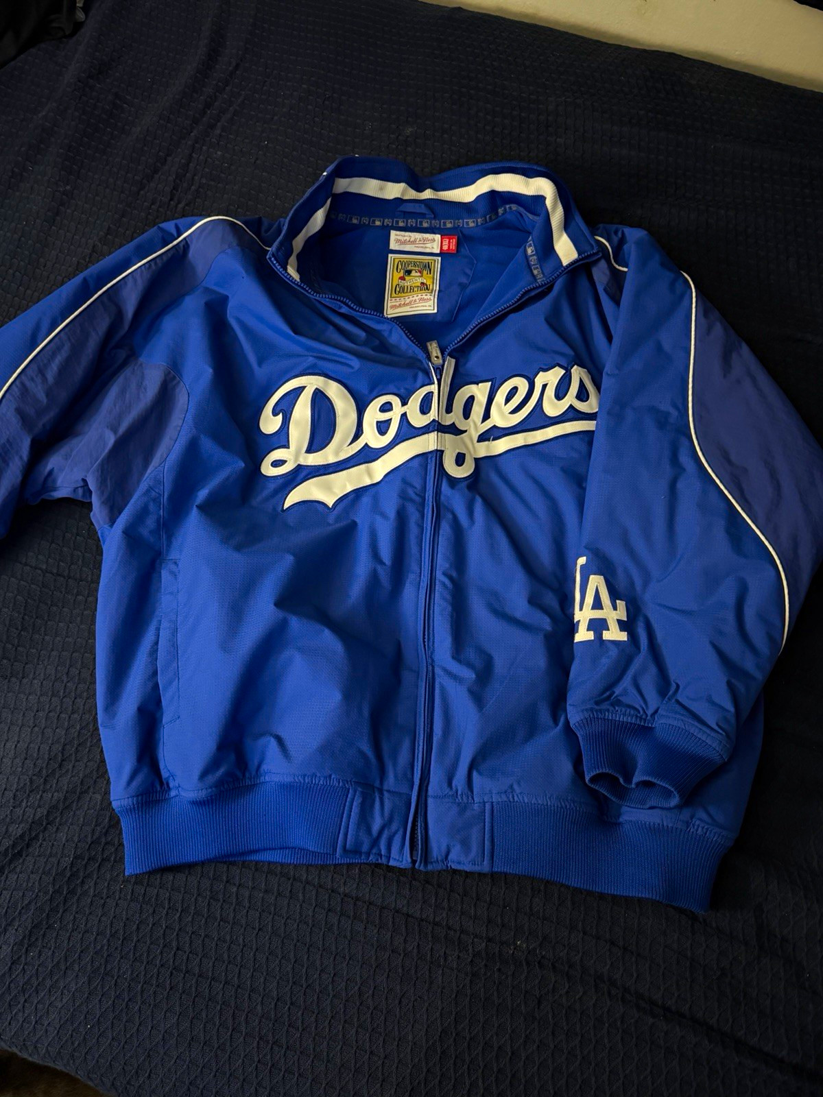 Los Angeles Dodgers Mitchell&Ness 2005 Cooperstown Collection Zip Up jacket XL