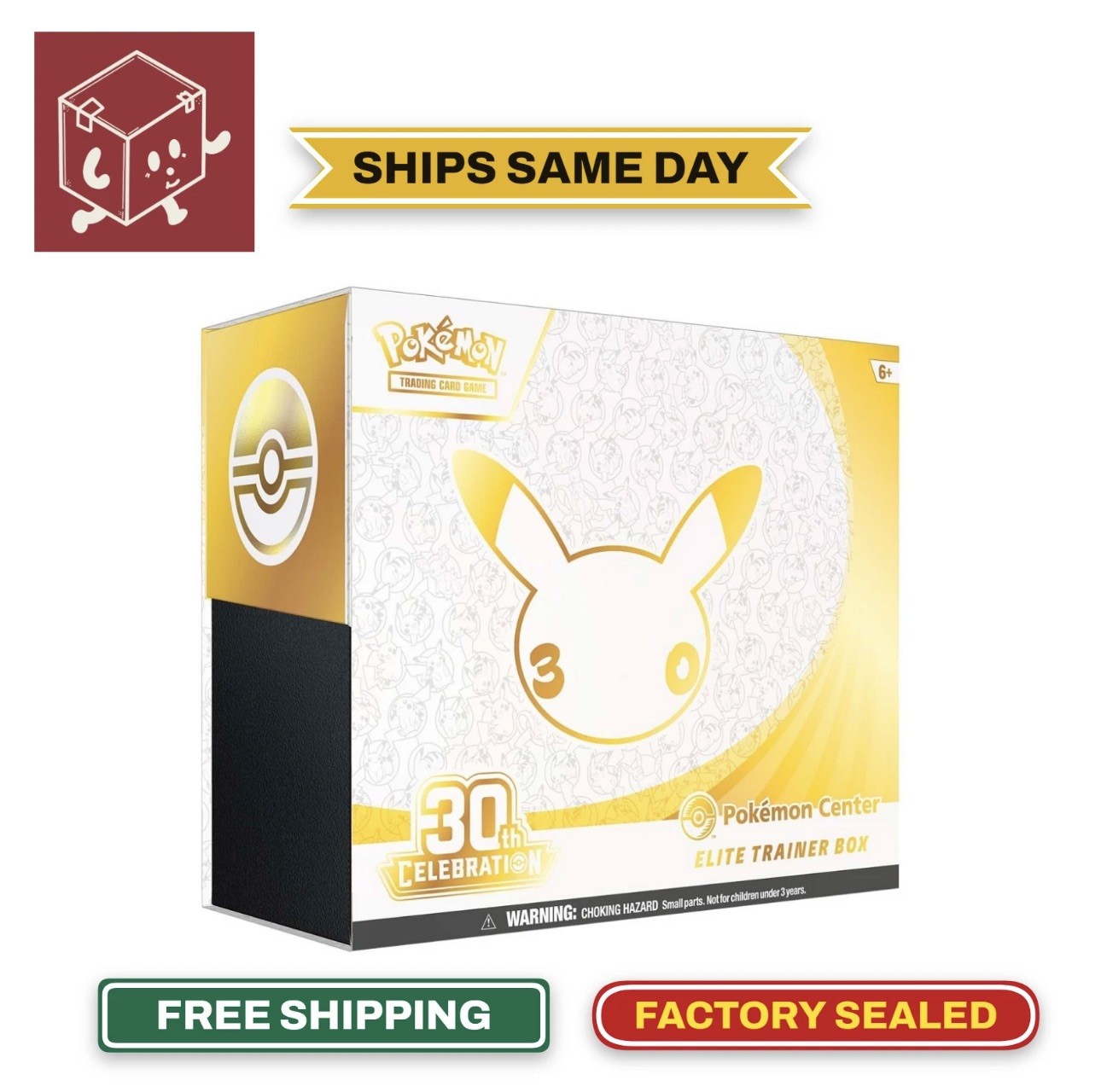 IN HAND Pokemon Center 30th Anniversary Celebration Elite Trainer Box ETB Sealed IN HAND Pokemon Center 30th Anniversary Celebration Elite Trainer Box ETB Sealed