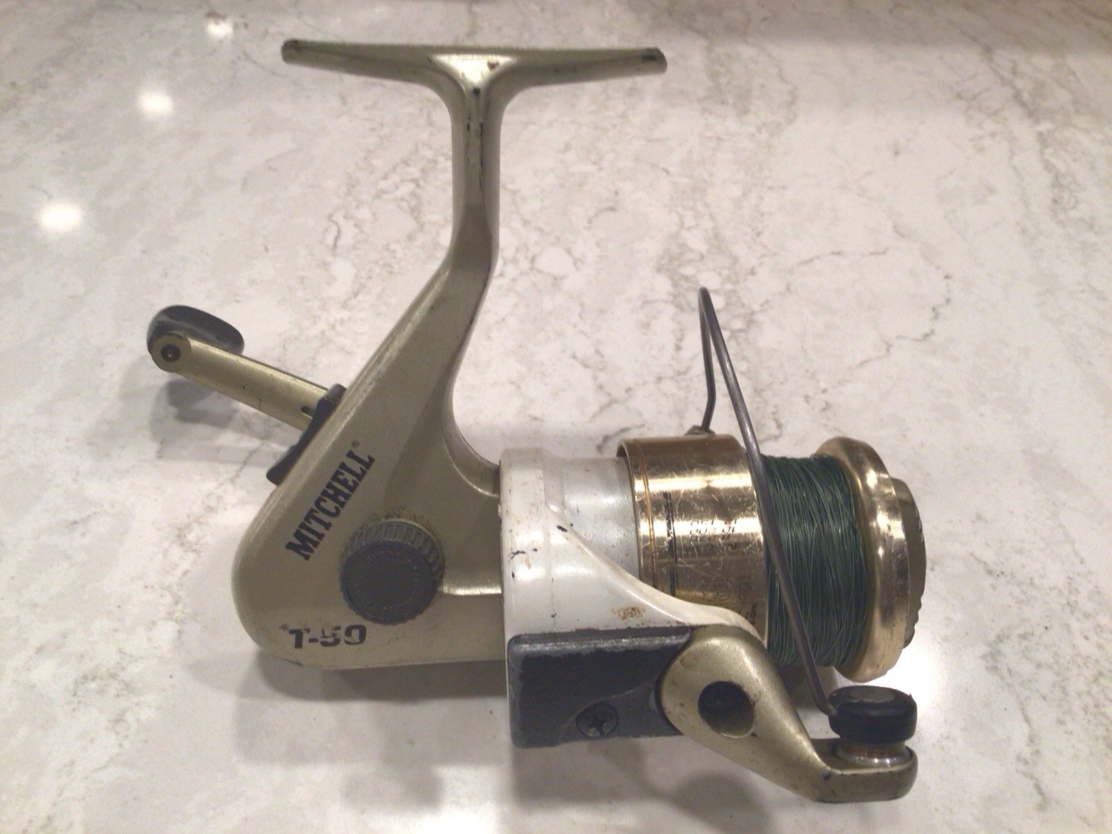 Mitchell T-50 Vintage Spinning Fishing Reel Freshwater All Freshwater Species