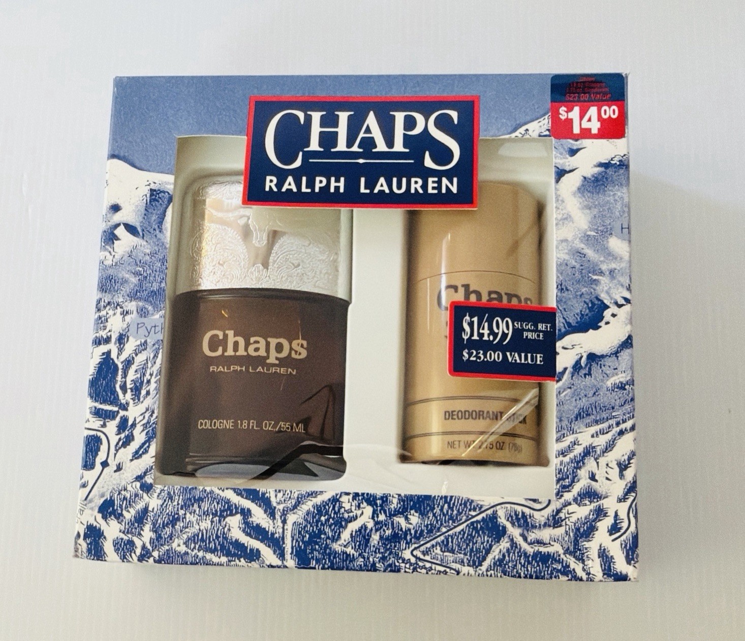 Vintage Chaps Cologne for Men by Ralph Lauren 1.8 fl oz 55 ml***** Vintage Chaps Cologne for Men by Ralph Lauren 1.8 fl oz 55 ml*****
