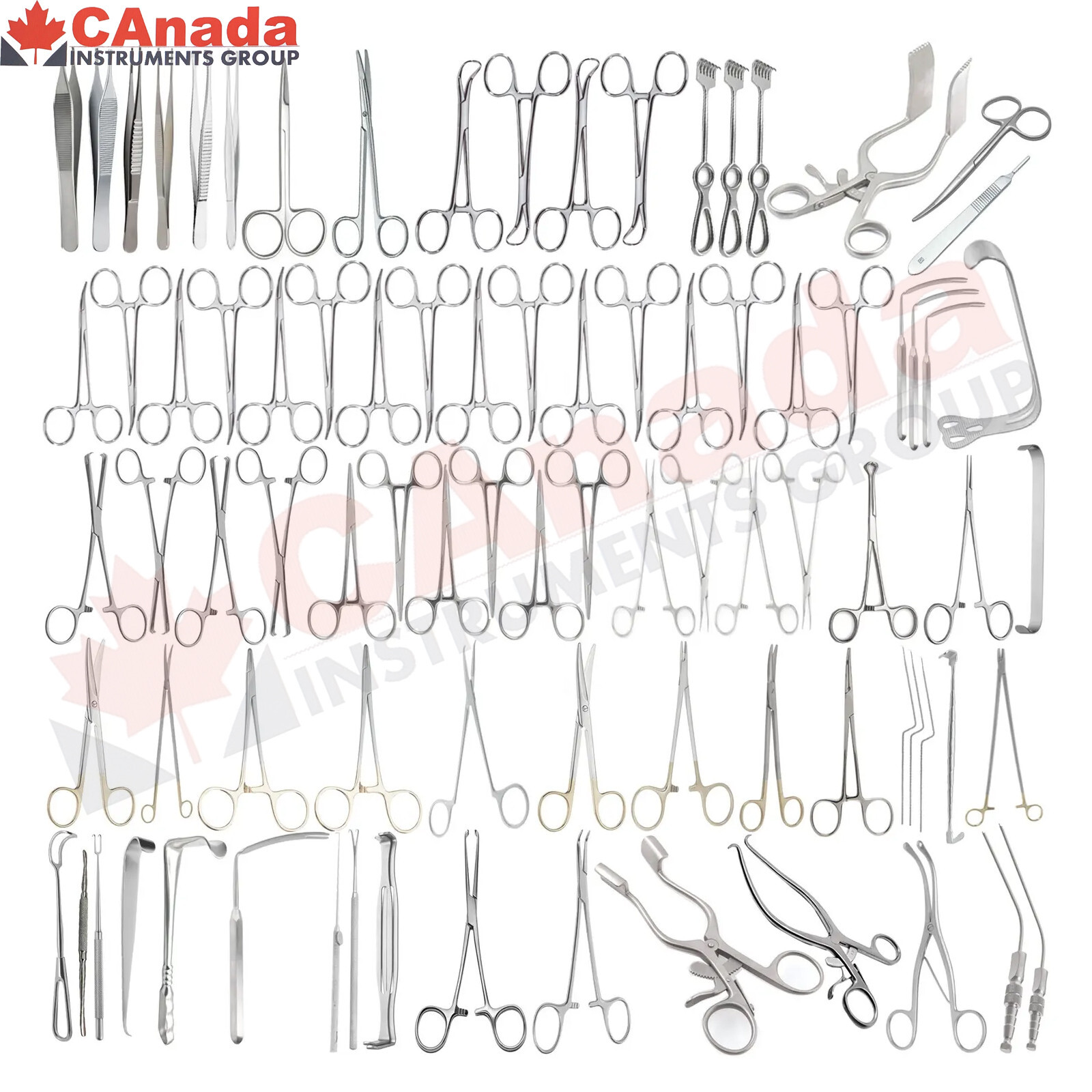 115 Pcs Head Neck Surgery Instrument Set ENT Neurosurgery Spine Craniotom RT-085