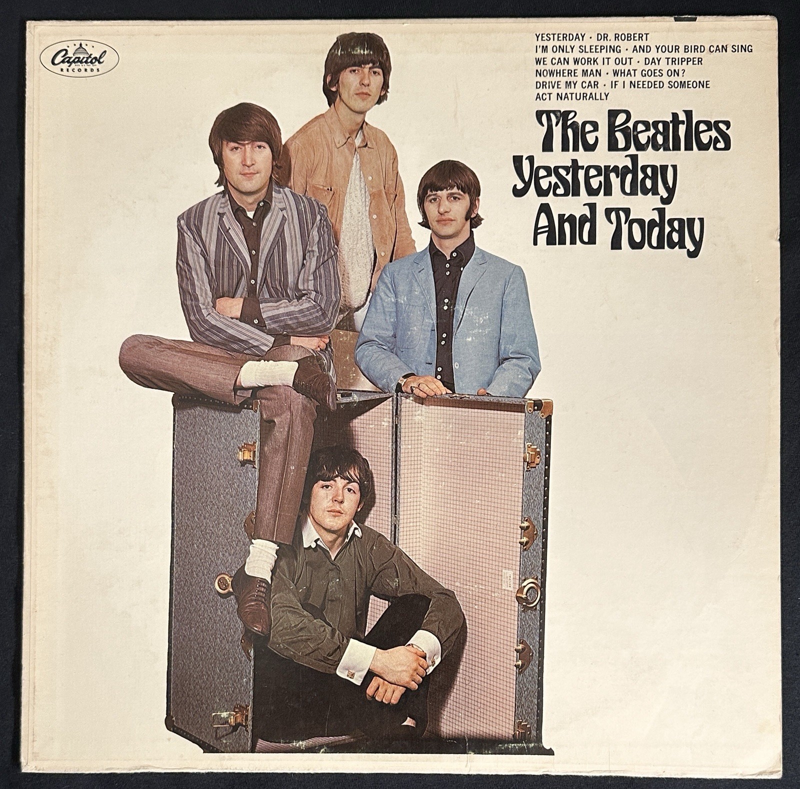 BEATLES BUTCHER COVER 2ND STATE (UNPEELED) MONO YESTERDAY AND TODAY EX EXAMPLE