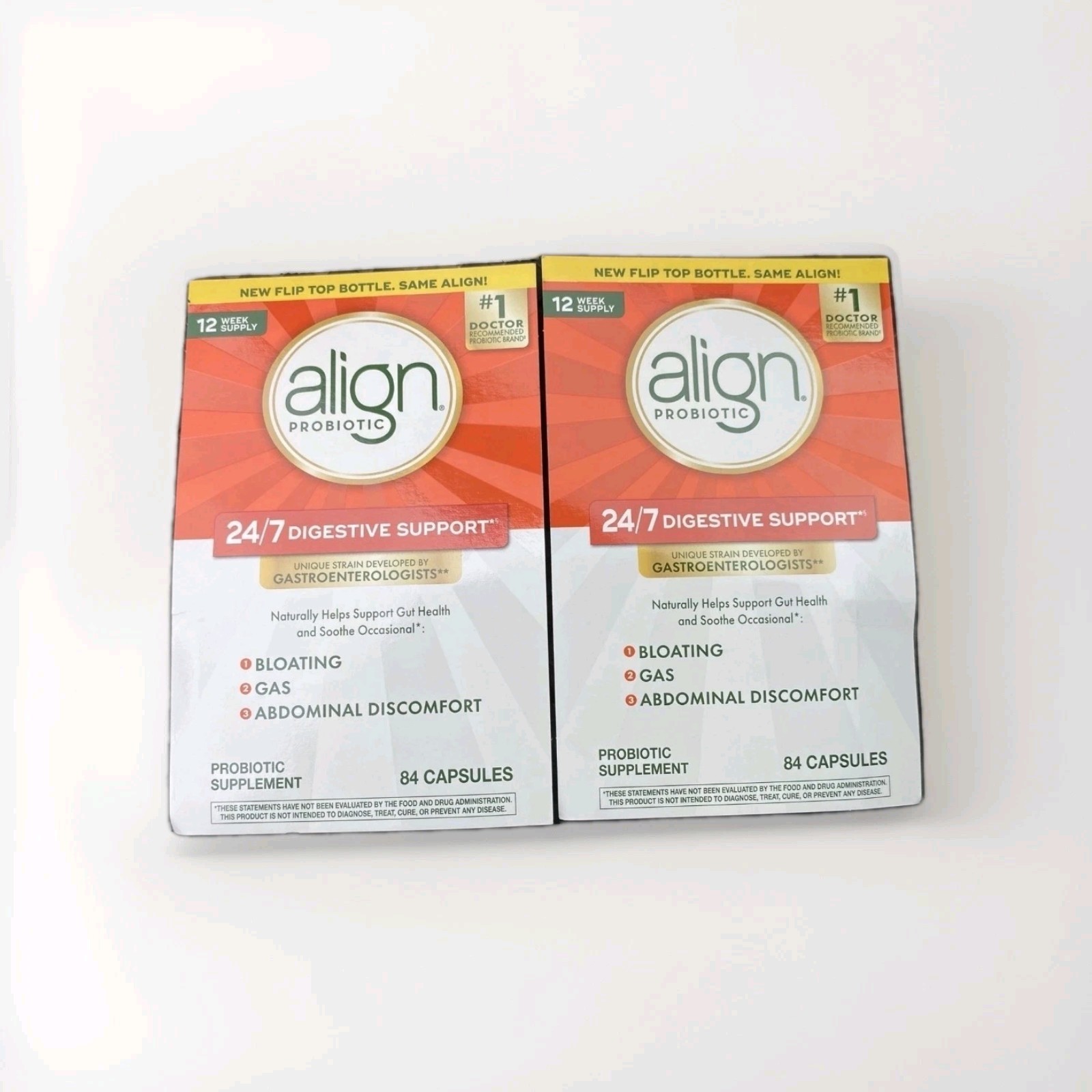 Align Daily Probiotic 84 X 2 = 168 Ct  Digestive Exp Date 2028