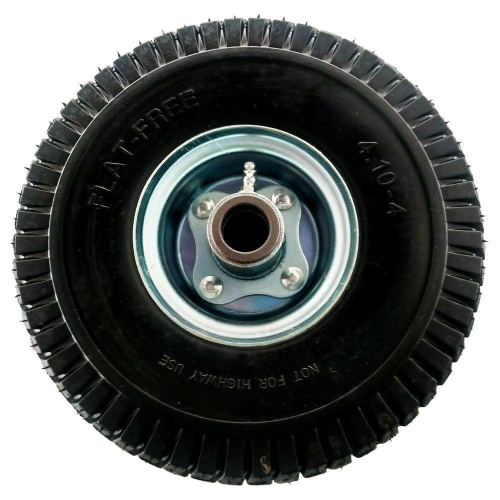 FLAT PROOF TIRE WHEEL 410/350-4 W/ BEARING FITS VELKE X2 72310001 15041