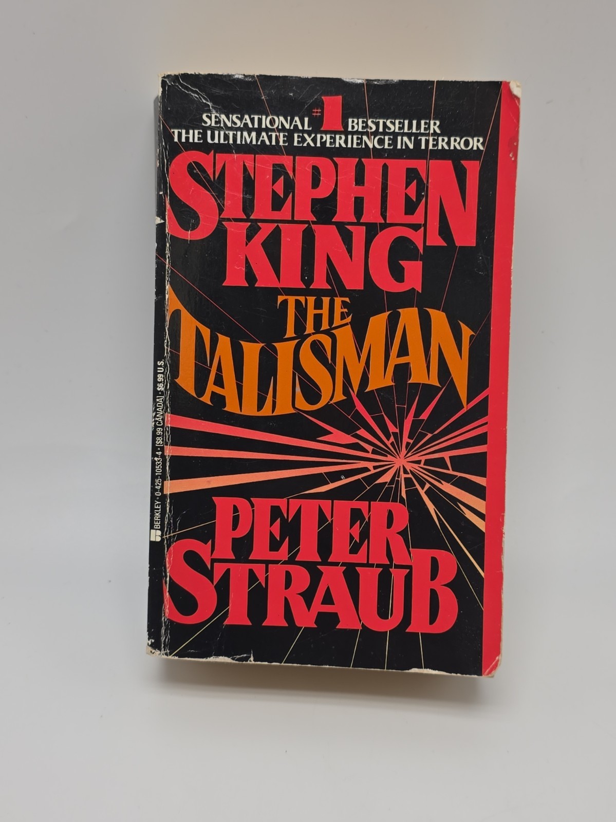 The Talisman Stephen King Peter Straub Paperback Vintage 1984 Book Horror The Talisman Stephen King Peter Straub Paperback Vintage 1984 Book Horror